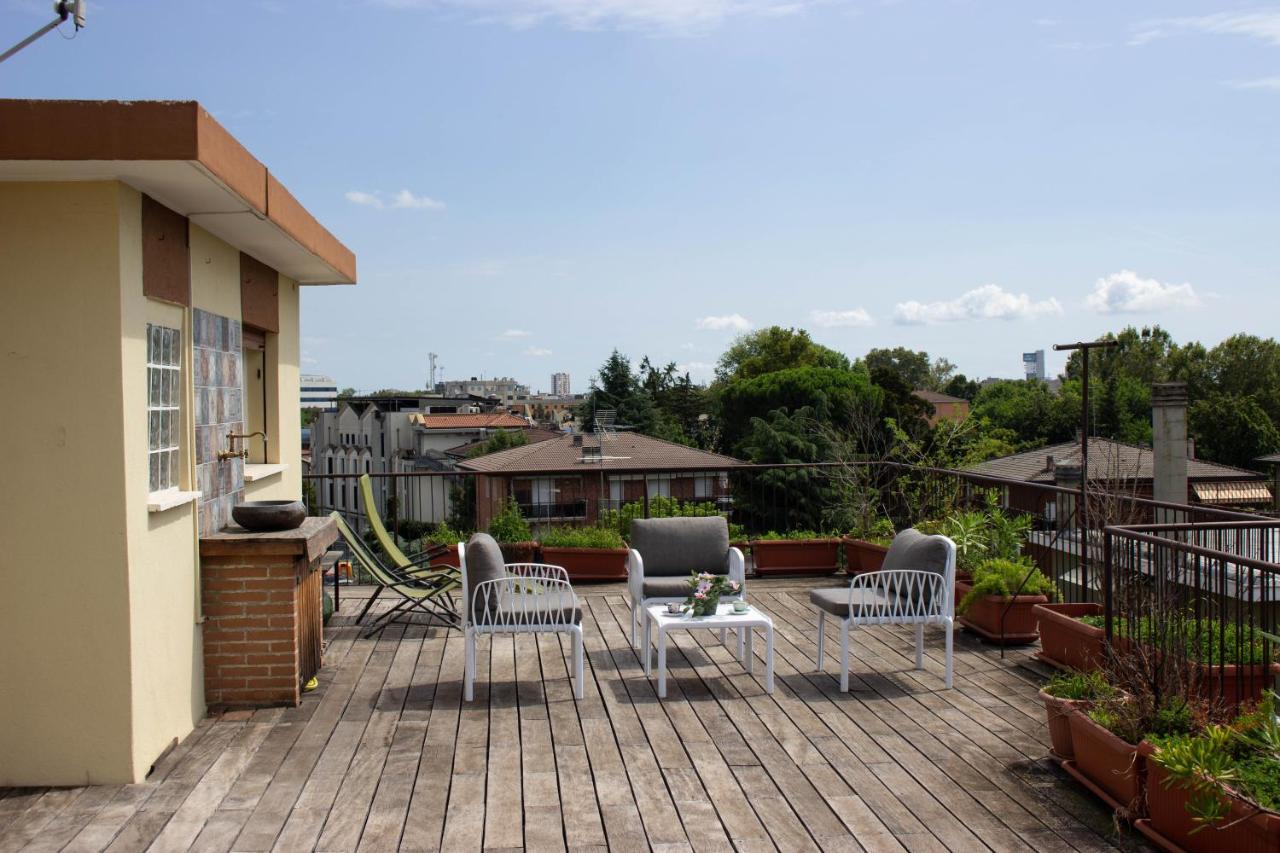 Апартаменты Terrazza Privata Venezia Mestre Маргера Экстерьер фото